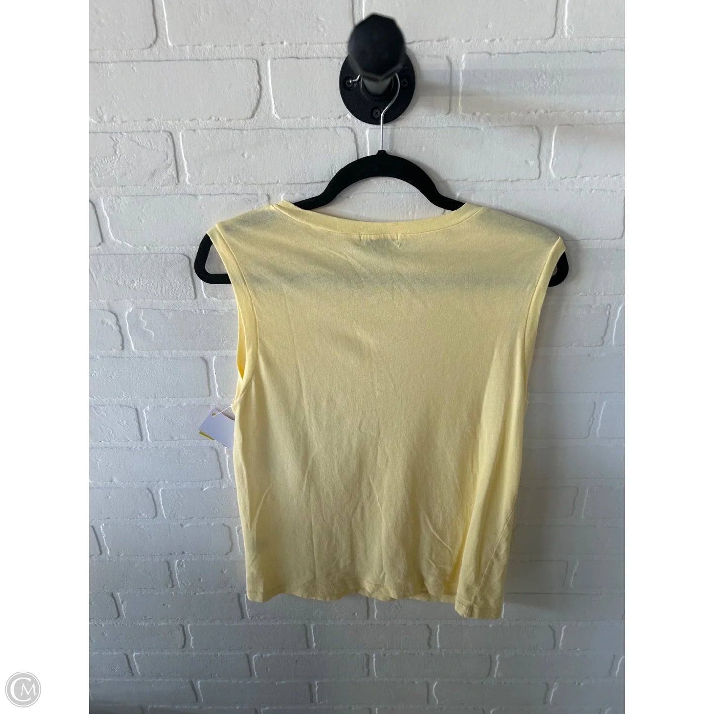Top Sleeveless Basic By Michael Stars In Yellow, Size: S
