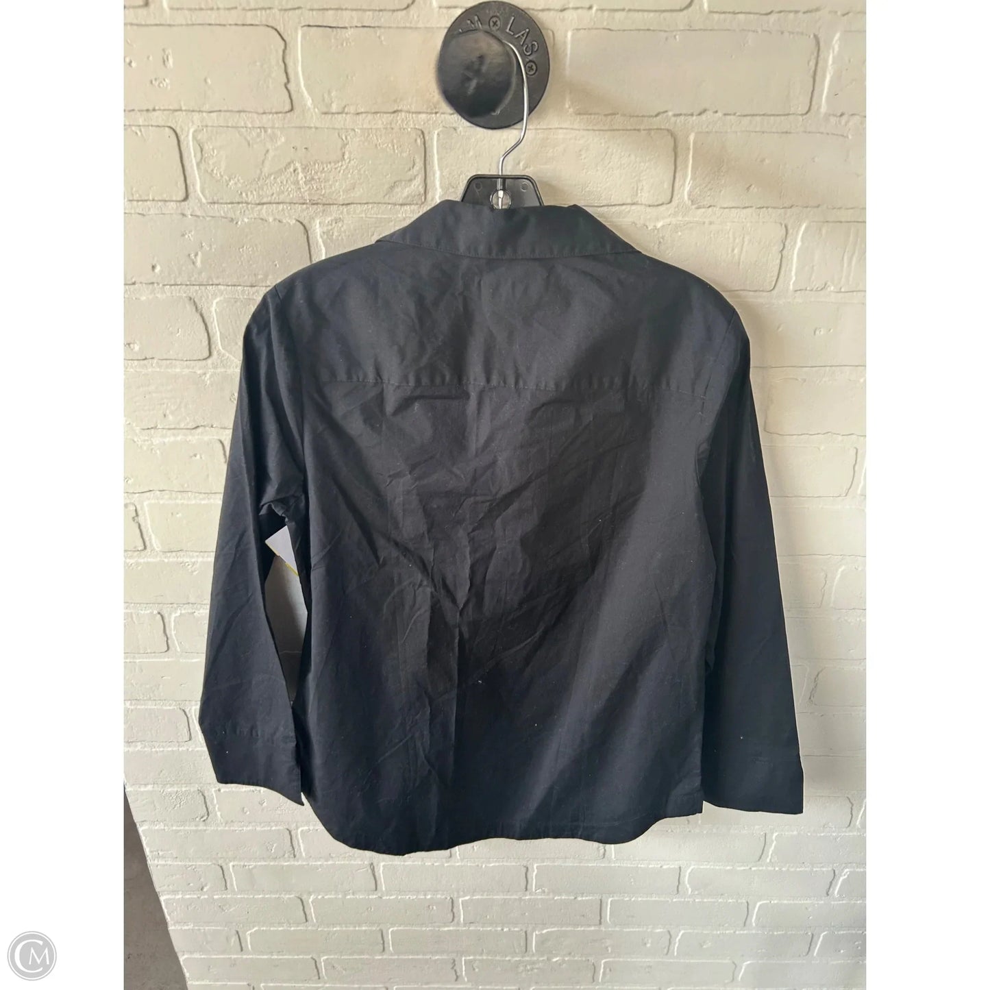 Top Long Sleeve By Vineyard Vines In Black, Size: S