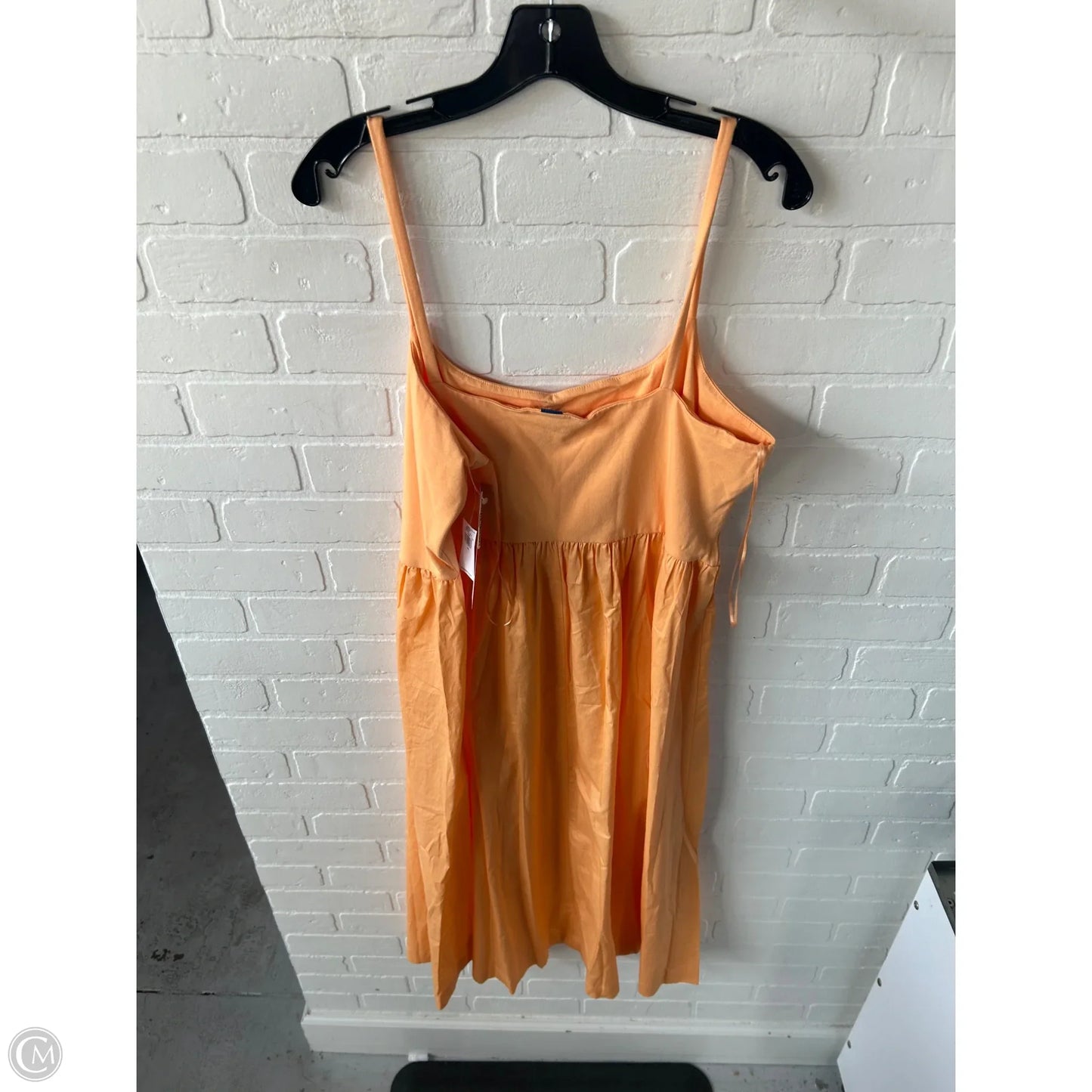 Dress Casual Midi By Old Navy In Orange, Size: Xxl
