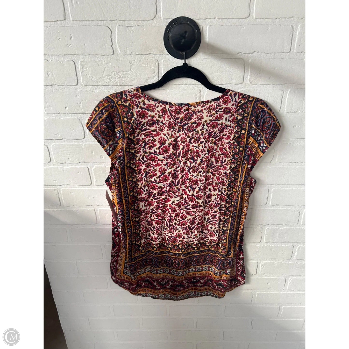 Top Sleeveless By Lucky Brand In Red, Size: S