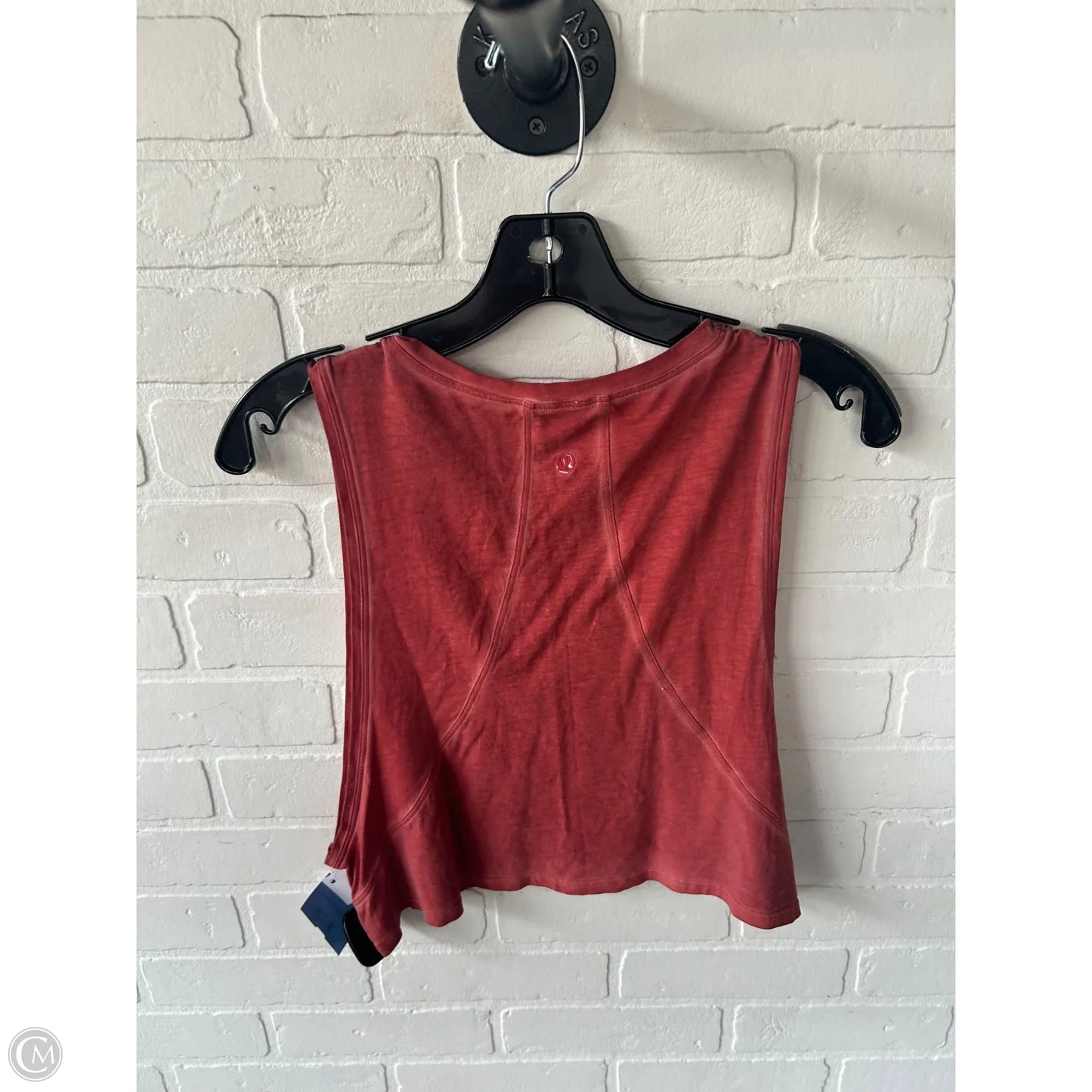 Athletic Tank Top By Lululemon In Orange, Size: S