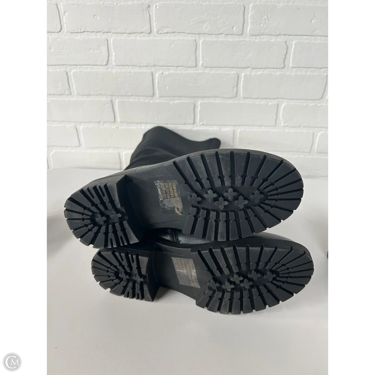 Boots Knee Flats By Torrid In Black, Size: 9