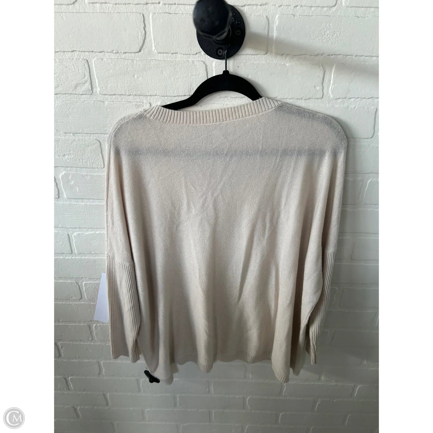 Sweater By Cmb In Cream, Size: S