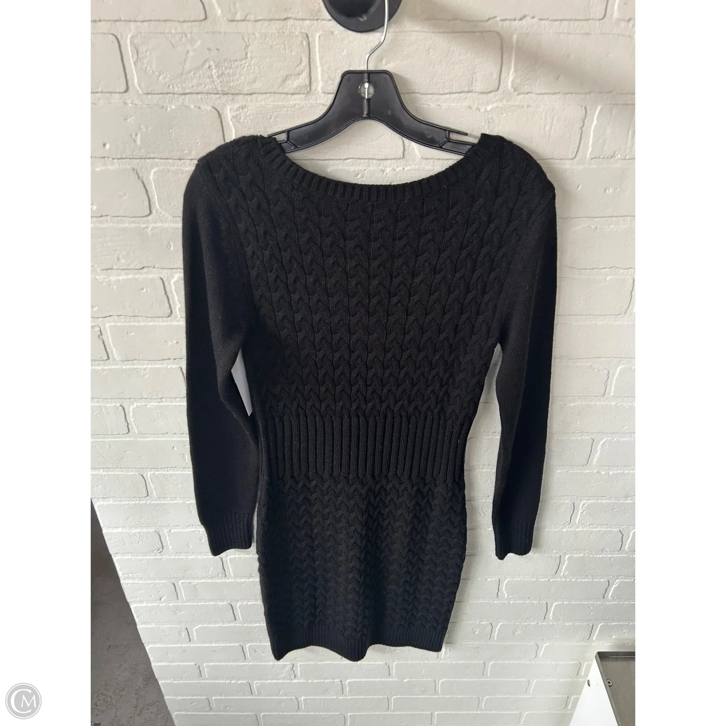 Dress Sweater By Venus In Black, Size: S