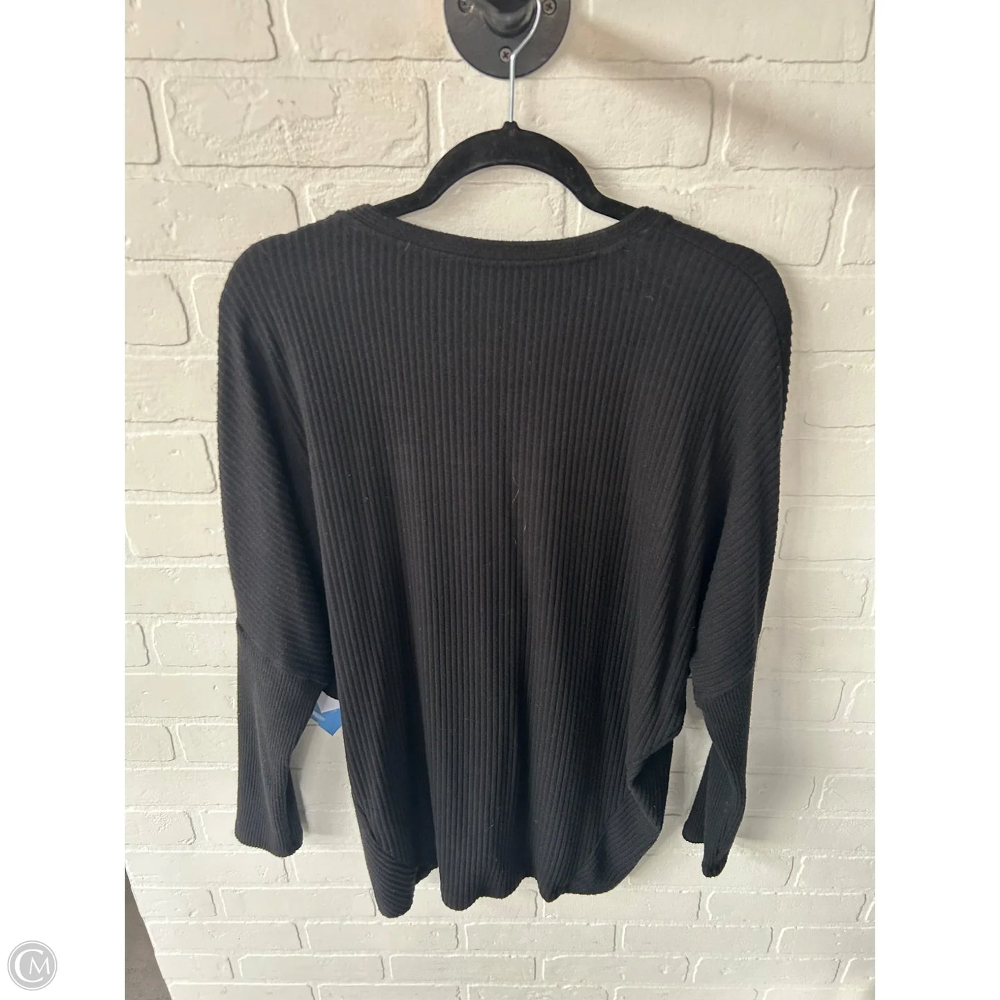 Top Long Sleeve By White House Black Market In Black, Size: Xs