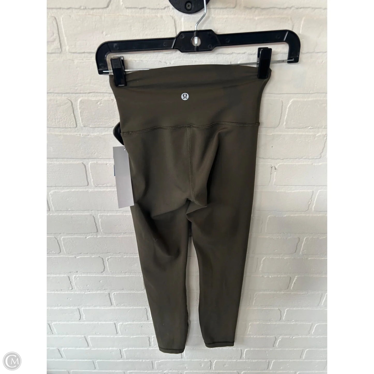 Athletic Leggings By Lululemon In Green, Size: 2