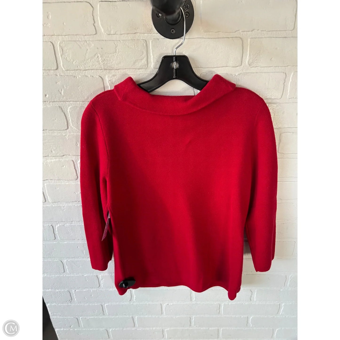 Sweater By Talbots In Red, Size: S