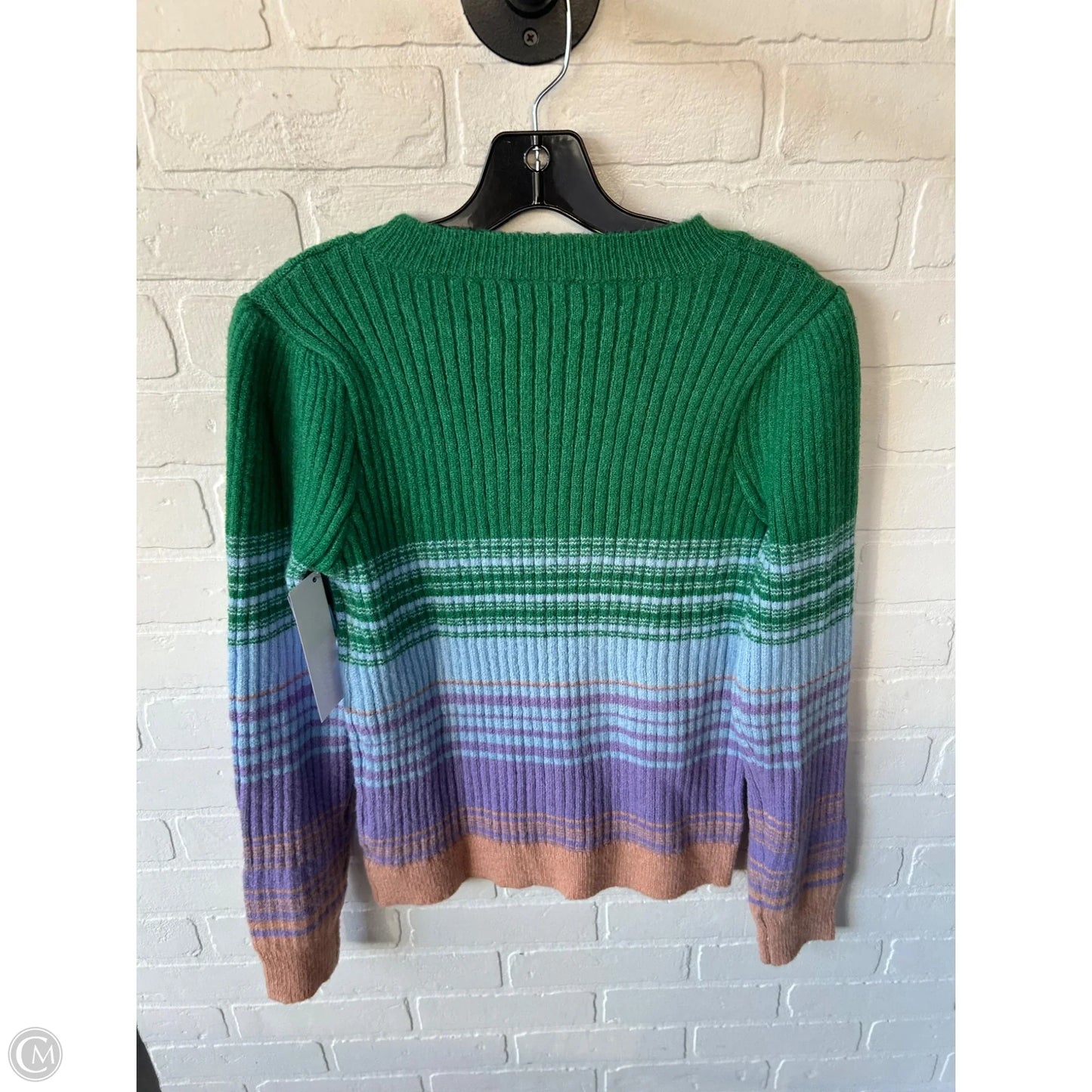 Sweater By Vici In Blue & Green, Size: Xs