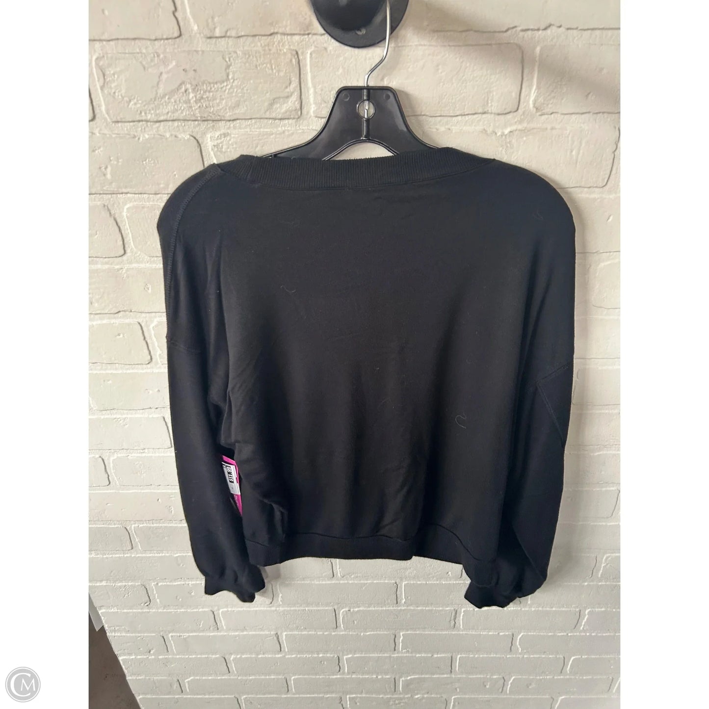 Top Long Sleeve By Express In Black, Size: Xs