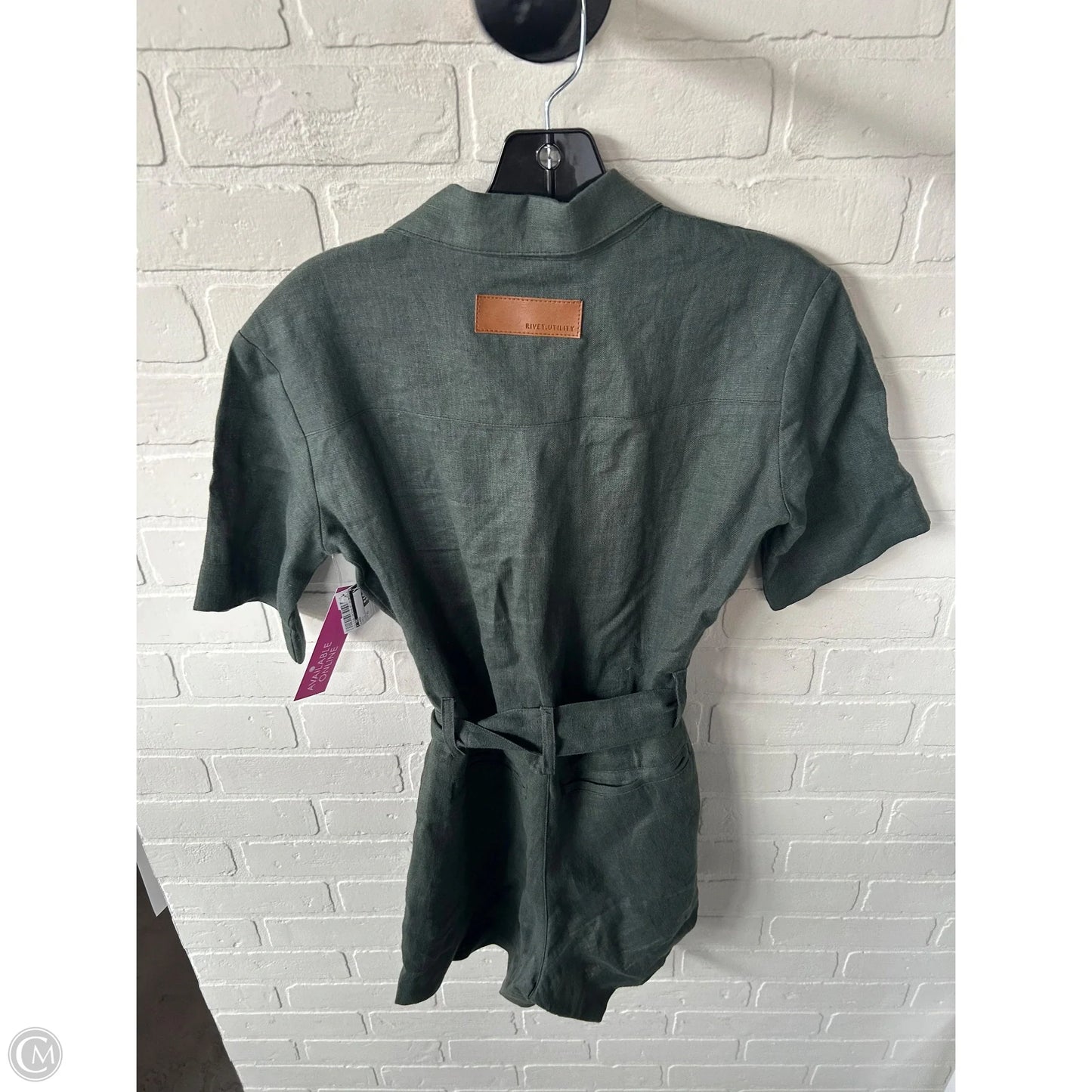 Romper By Cmc In Green, Size: Xs