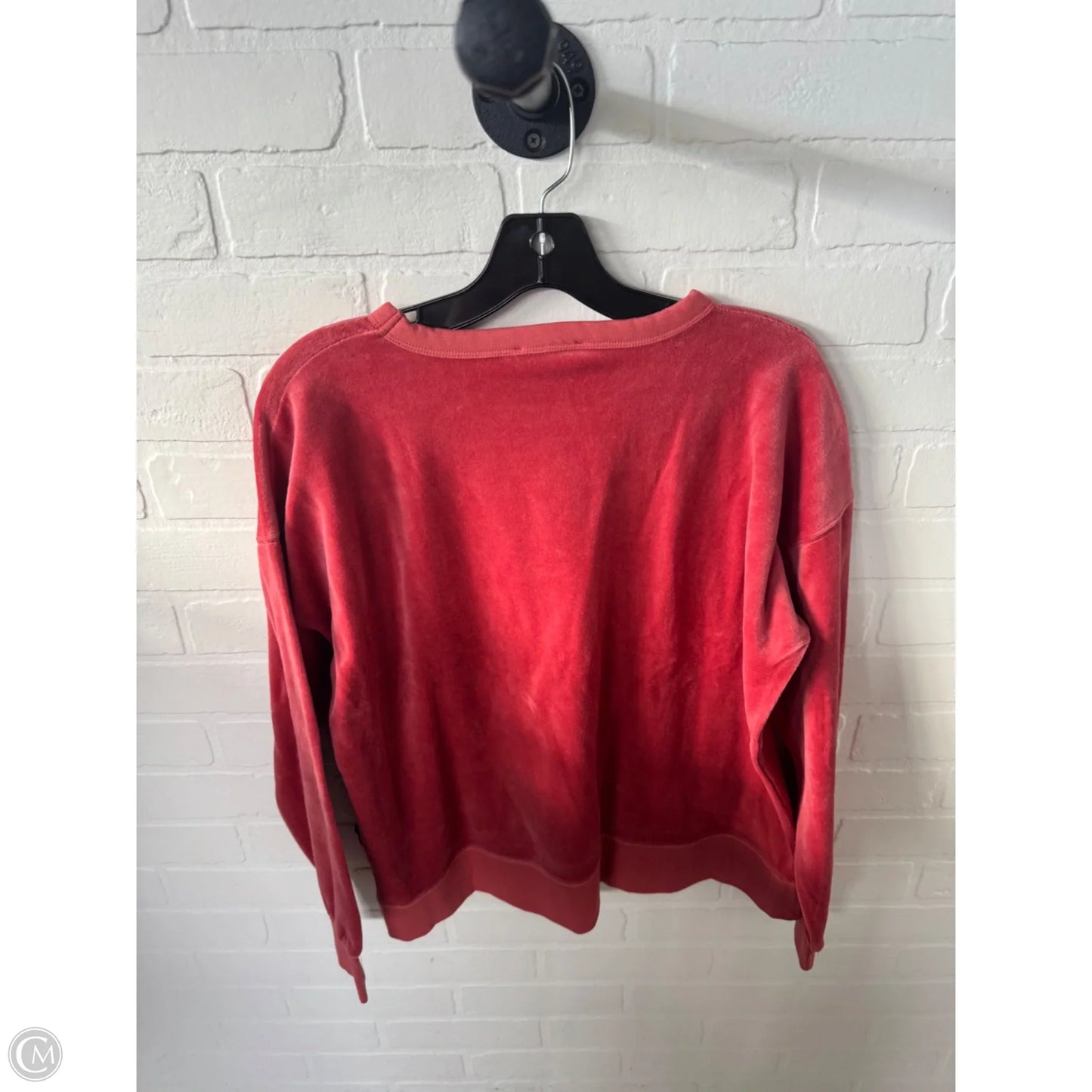 Sweatshirt Crewneck By J. Crew In Orange, Size: S