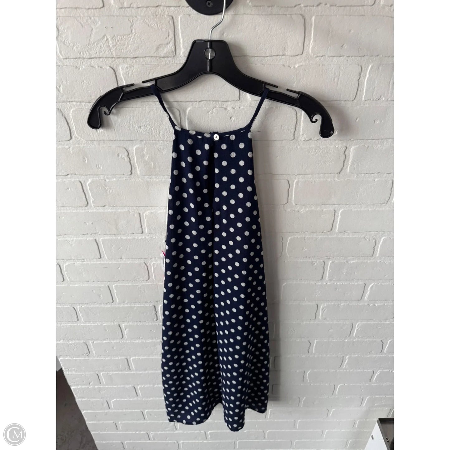 Dress Casual Short By Blue Rain In Blue & White, Size: S