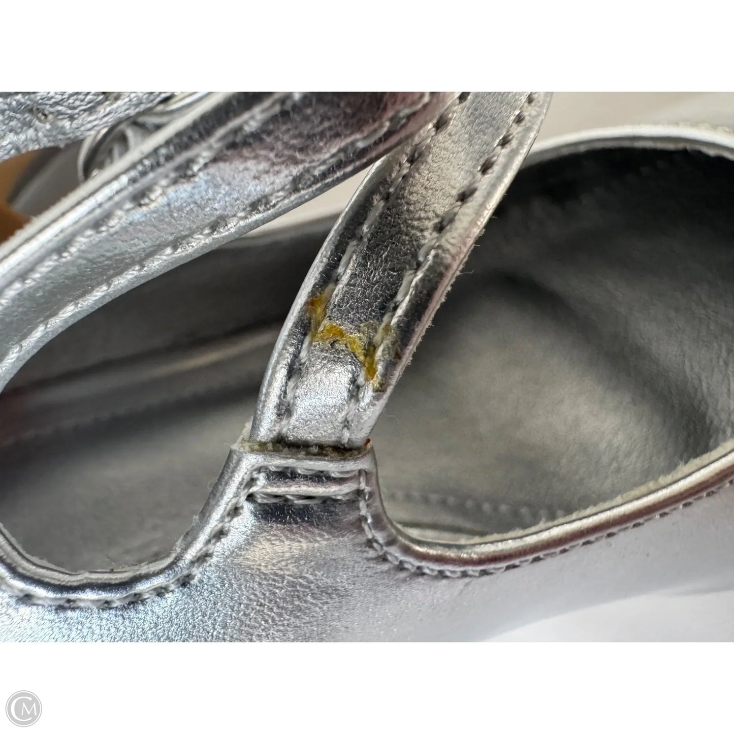 Shoes Heels Block By Cider In Silver, Size: 8