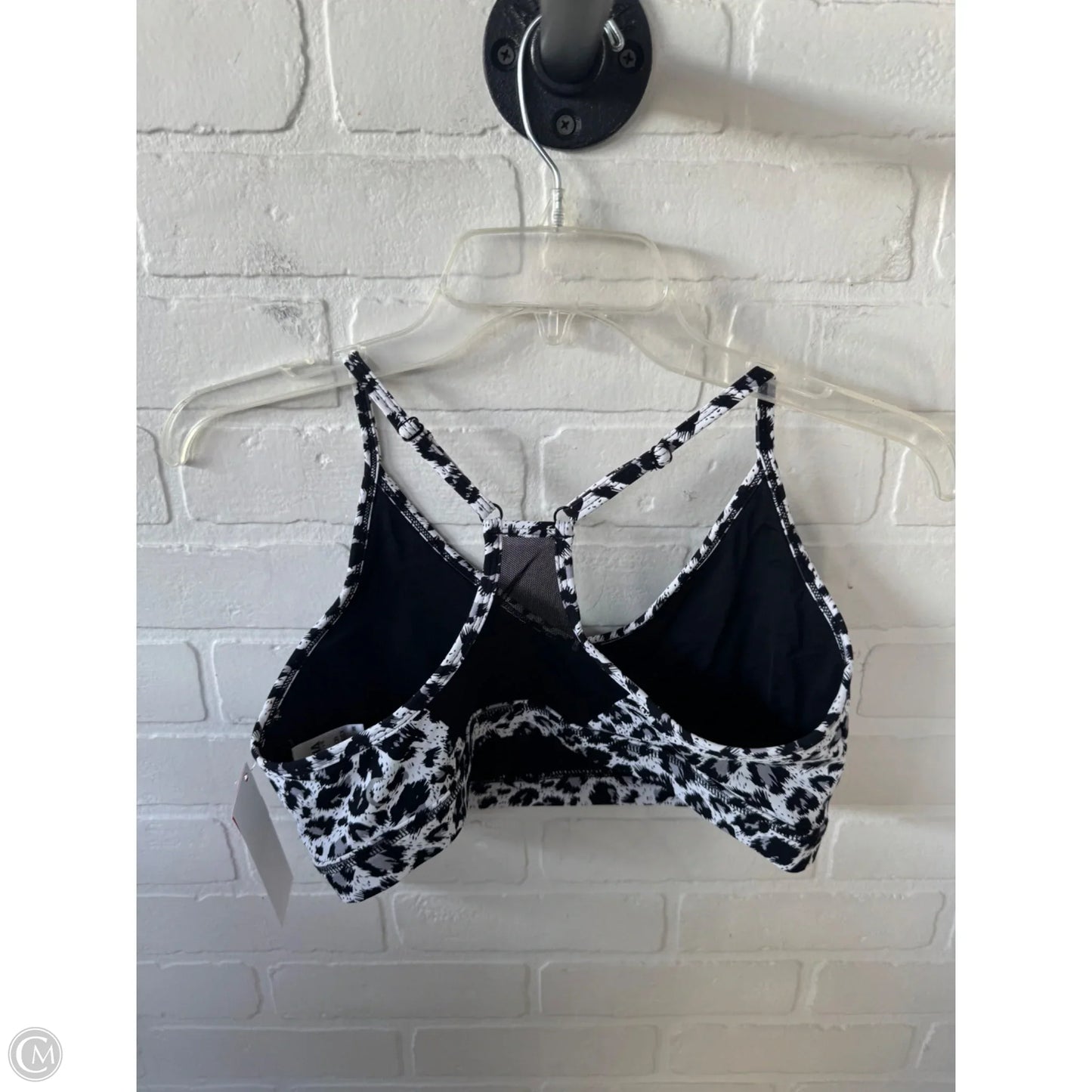 Athletic Bra By Zyia In Black & White, Size: Xl