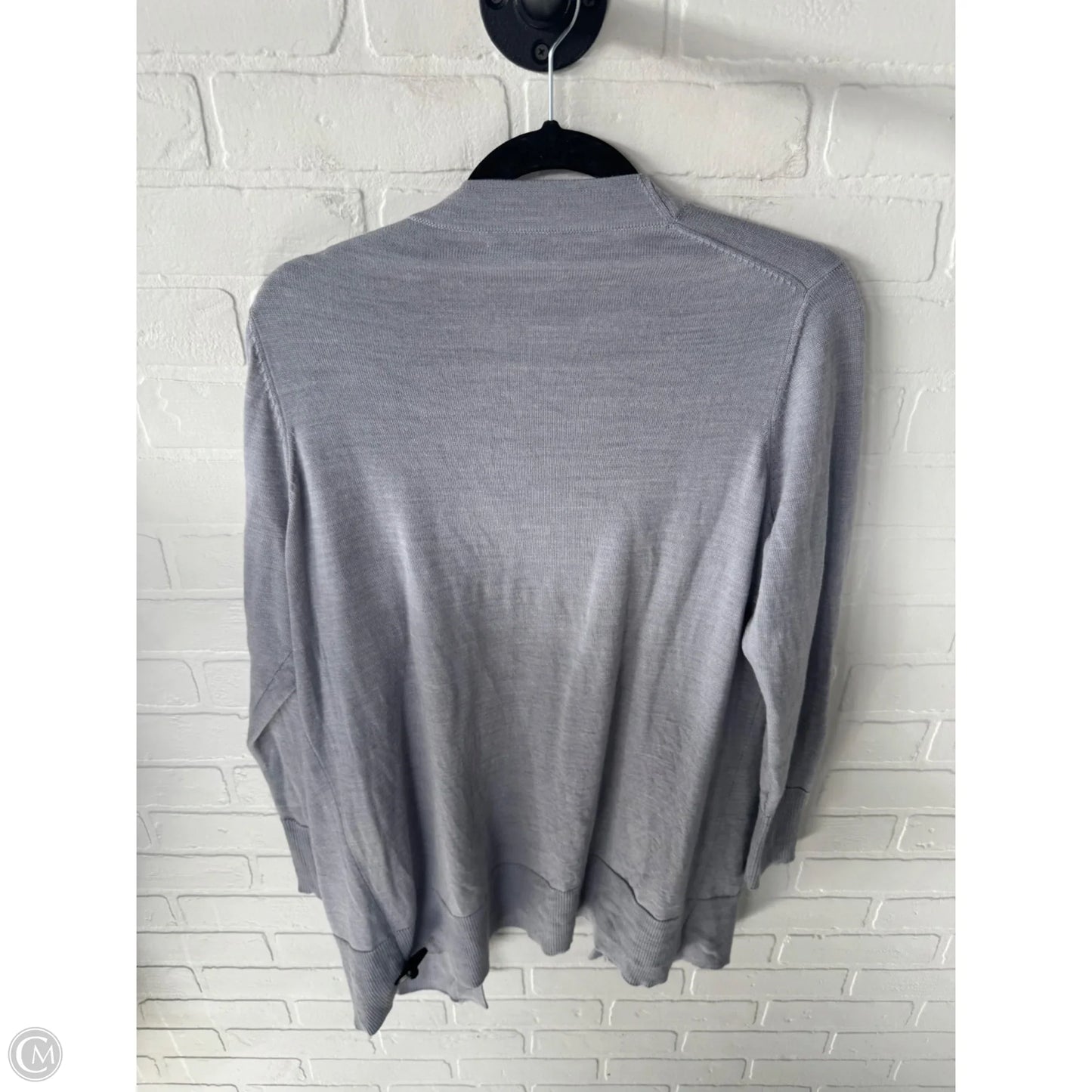 Sweater Cardigan By Nordstrom In Grey, Size: L