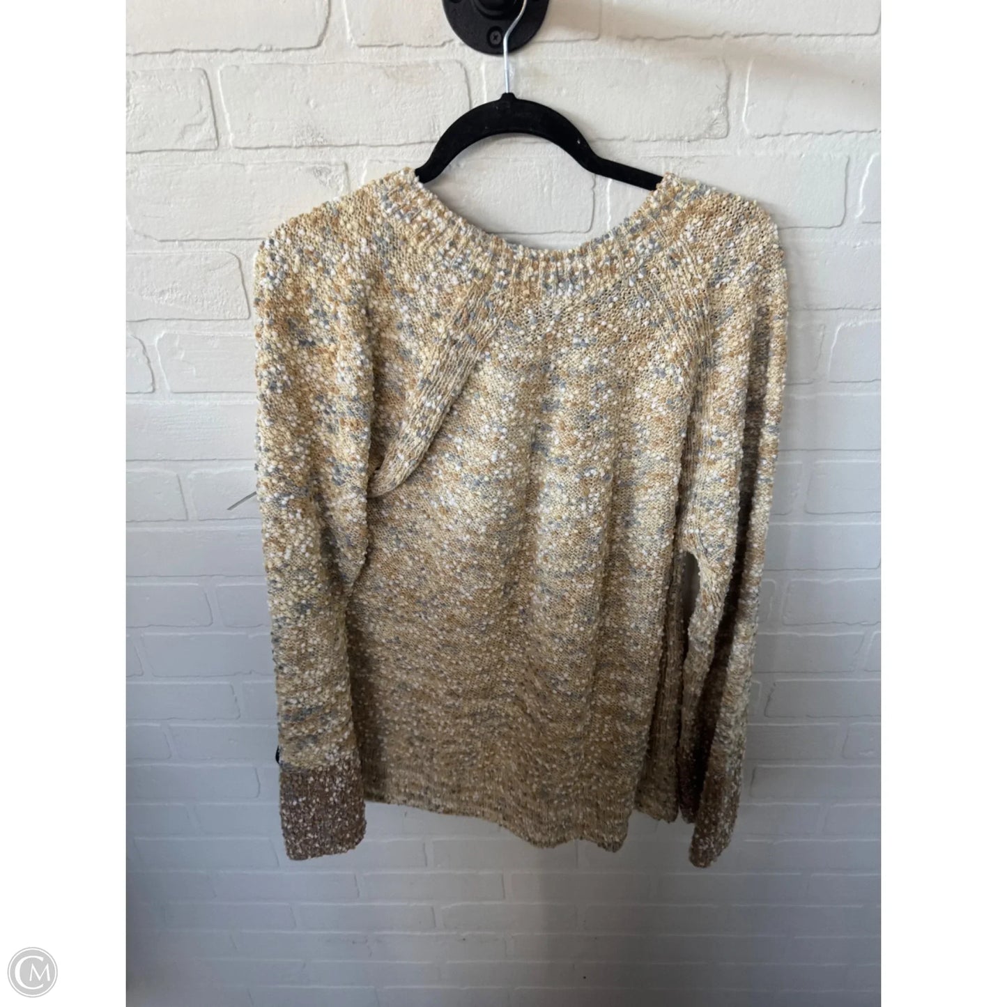 Sweater By Pure Jill In Yellow, Size: L