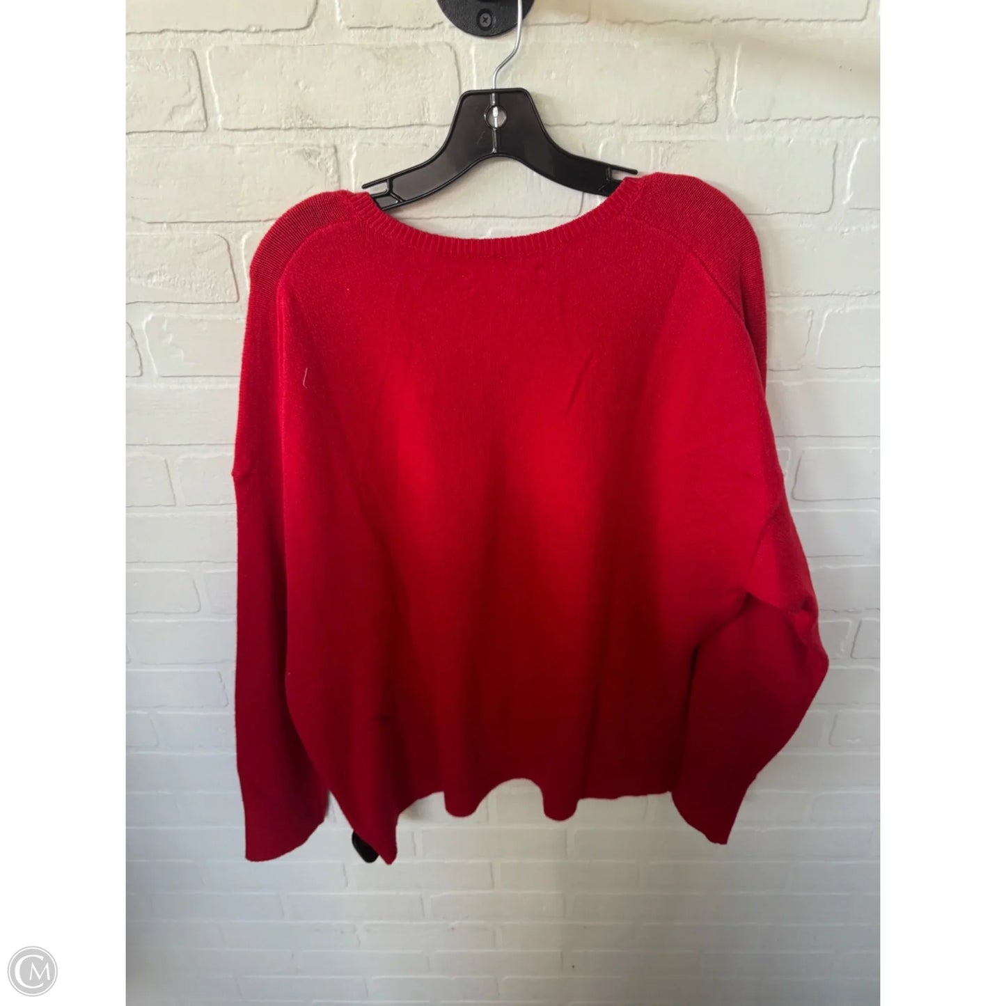Sweater By Loft In Red, Size: L