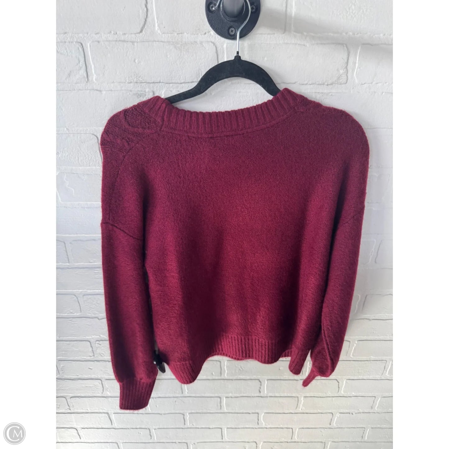 Sweater By Gap In Red, Size: S