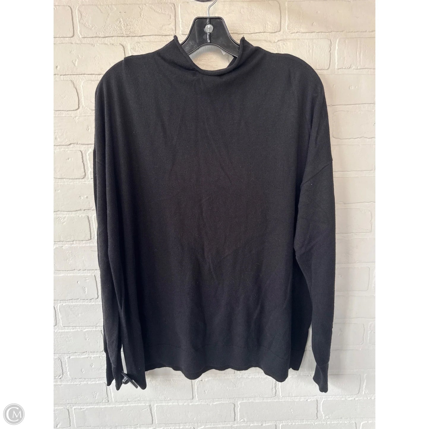 Sweater By Treasure And Bond In Black, Size: L