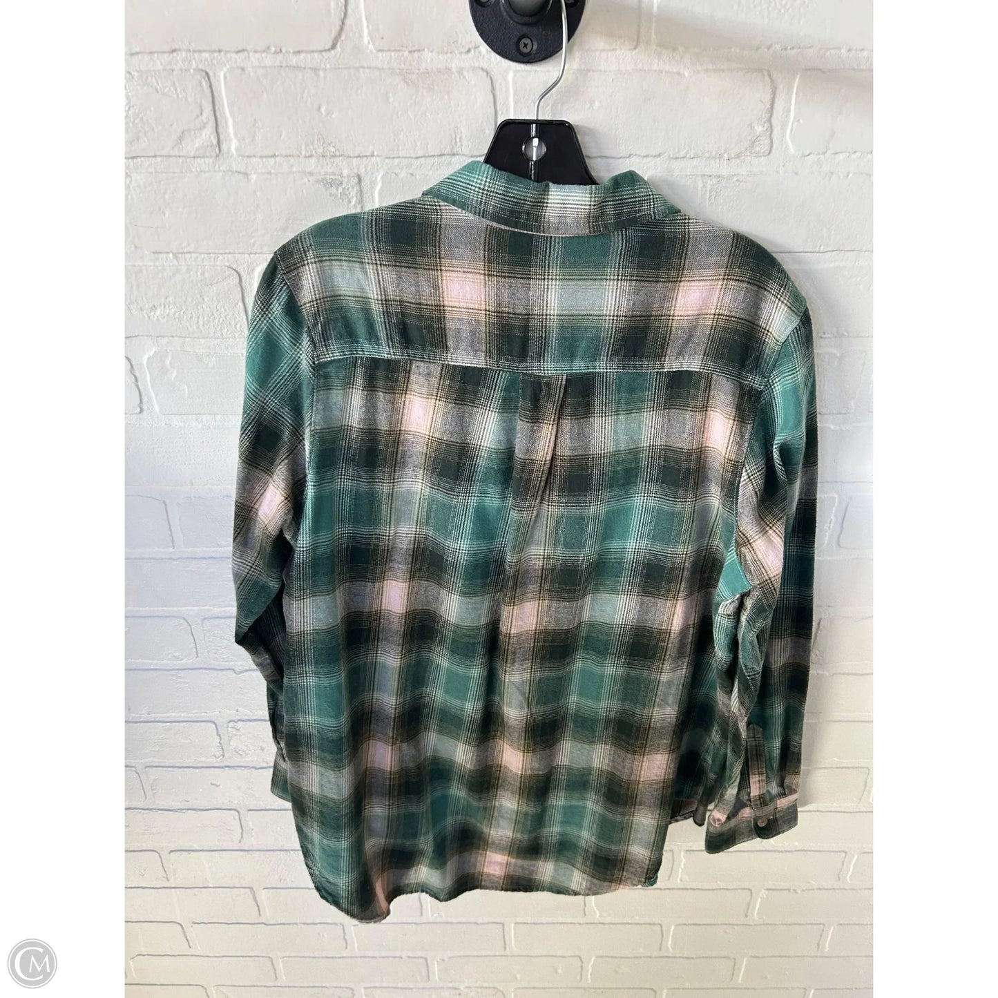 Top Long Sleeve By Old Navy In Green, Size: L