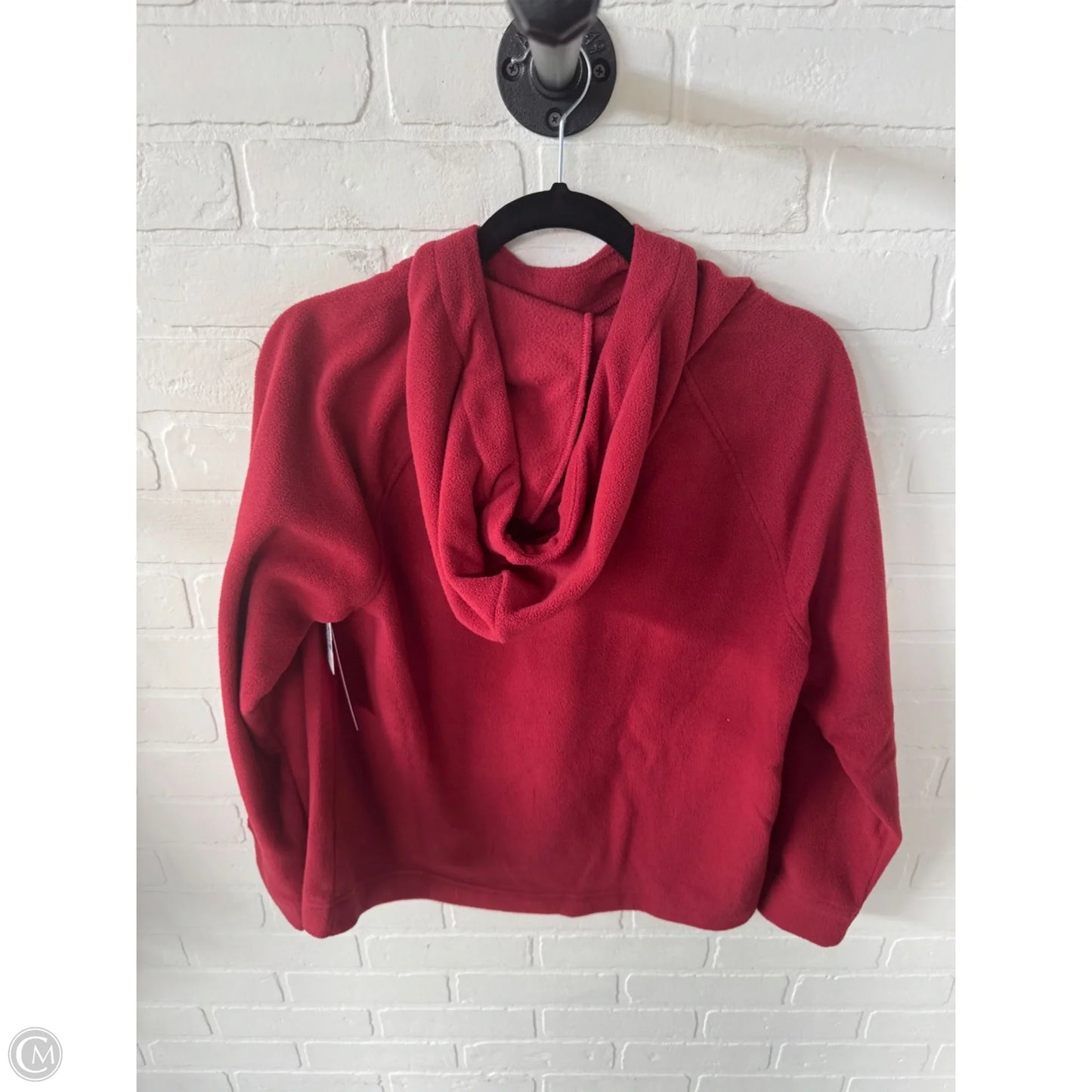 Sweatshirt Hoodie By Old Navy In Red, Size: S