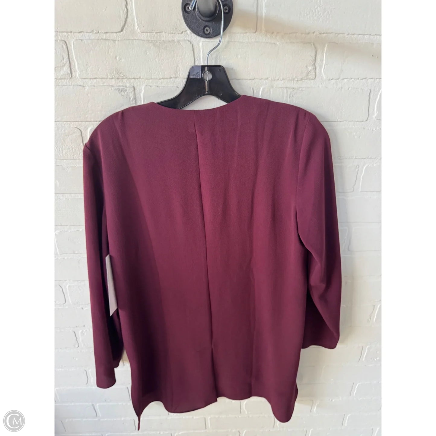 Top Long Sleeve By Rachel Roy In Red, Size: S