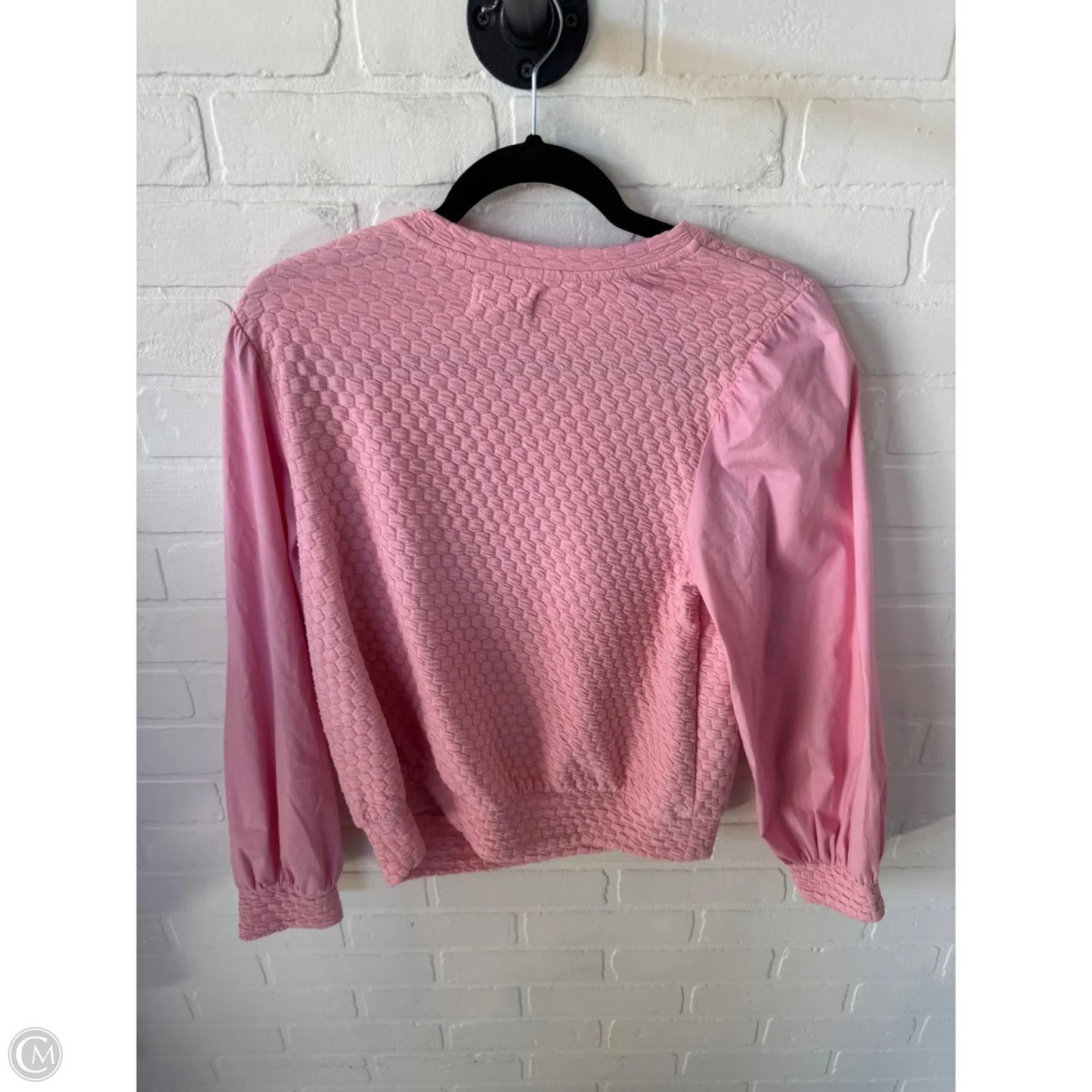 Top Long Sleeve By Porridge In Pink, Size: M