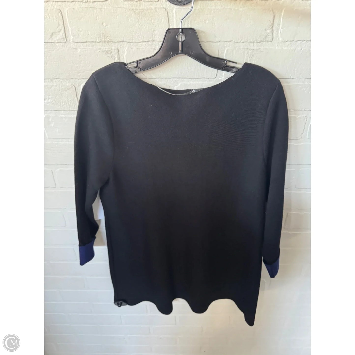 Sweater By Chicos In Black, Size: M
