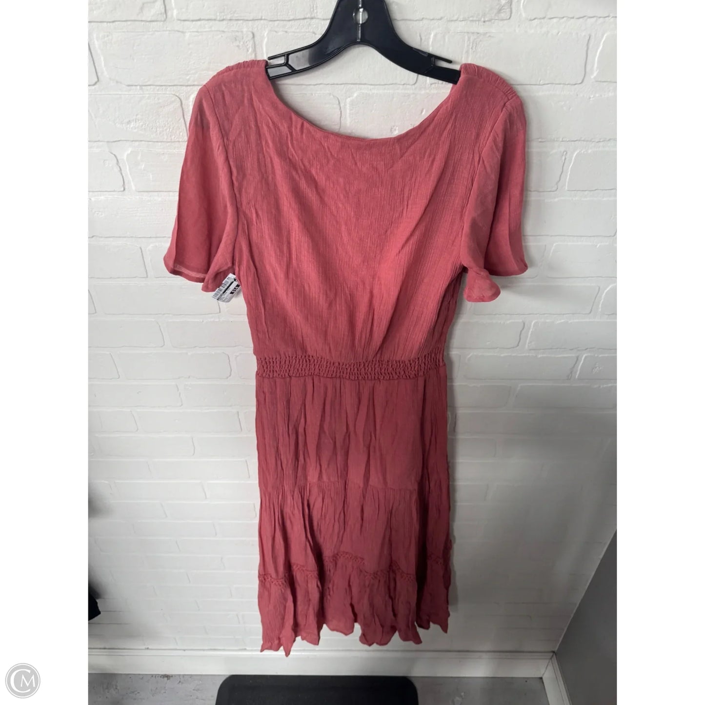 Dress Casual Midi By Luxology In Orange, Size: S