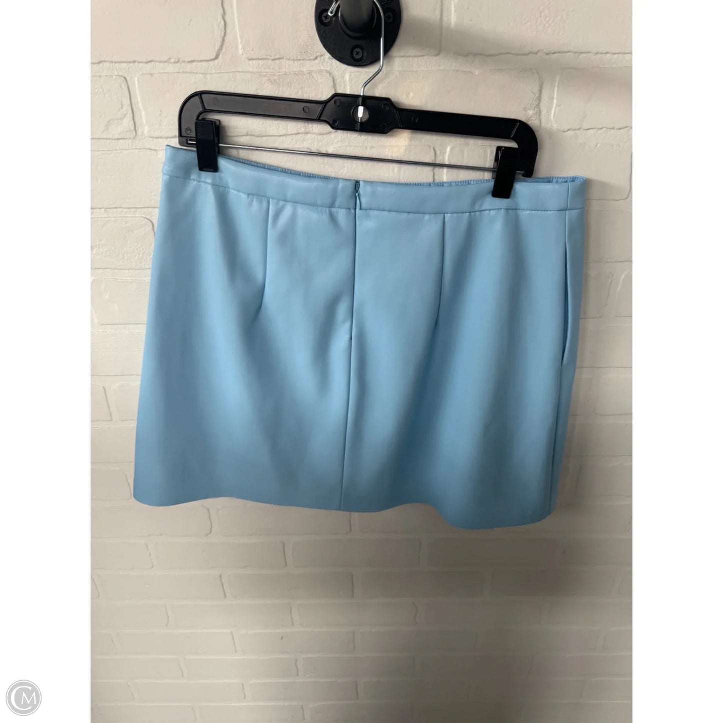 Skirt Mini & Short By Scoop In Blue, Size: 12