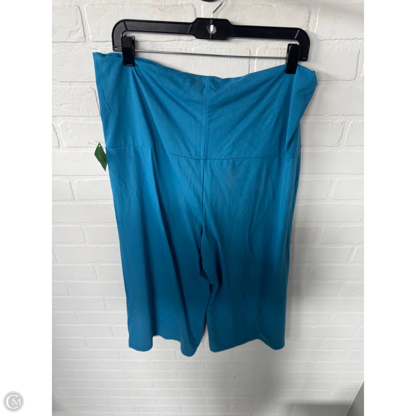 Pants Cropped By Cme In Blue, Size: 12