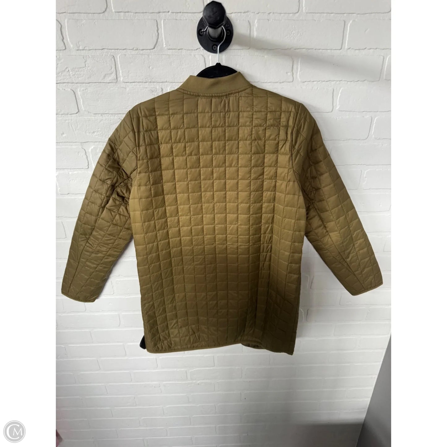 Jacket Puffer & Quilted By Kenneth Cole In Green, Size: M