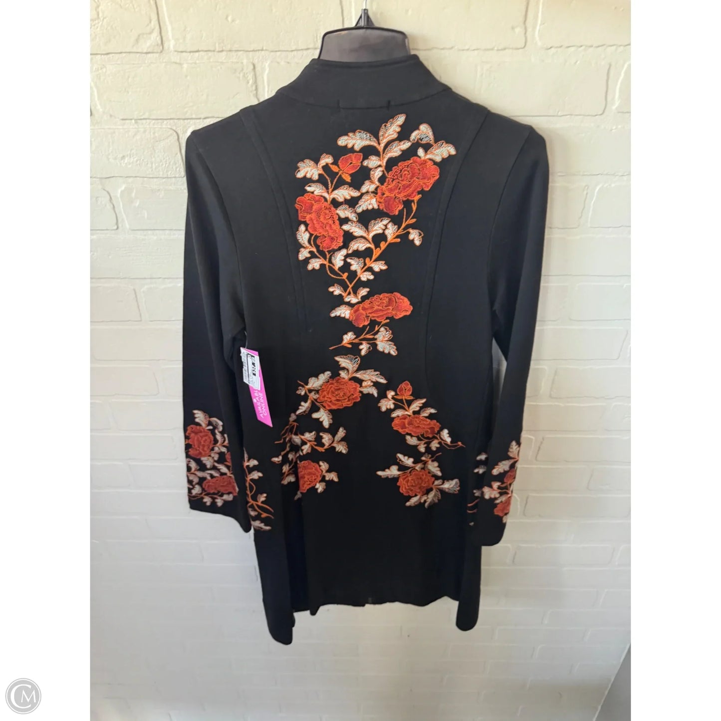 Coat Other By Xcvi In Black & Orange, Size: S