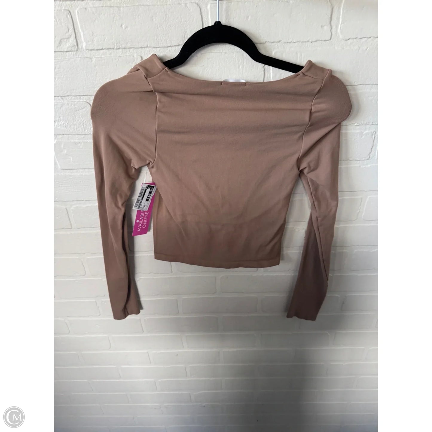 Top Long Sleeve By Altard State In Tan, Size: Xs