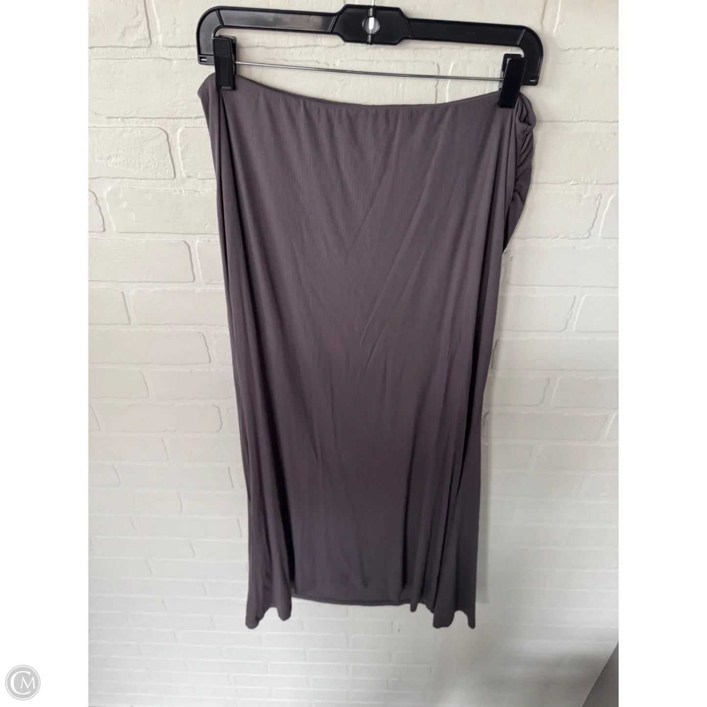 Skirt Maxi By Cmc In Grey, Size: 16