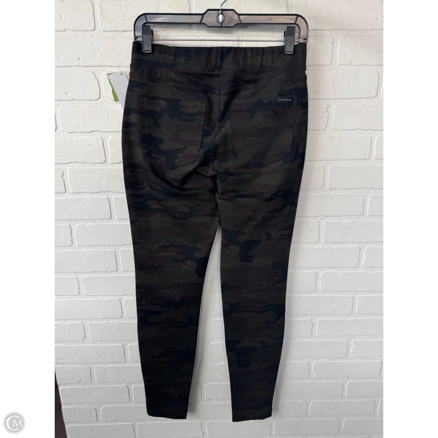 Pants Leggings By Sanctuary In Black & Green, Size: 4