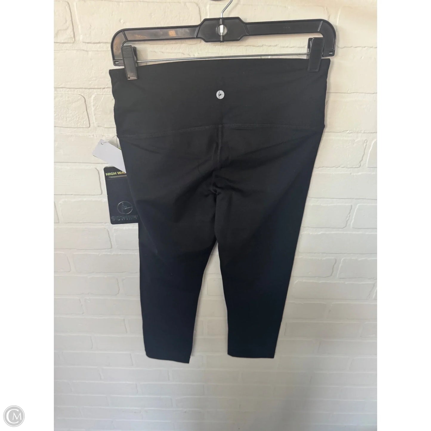 Athletic Capris By 90 Degrees By Reflex In Black, Size: 8