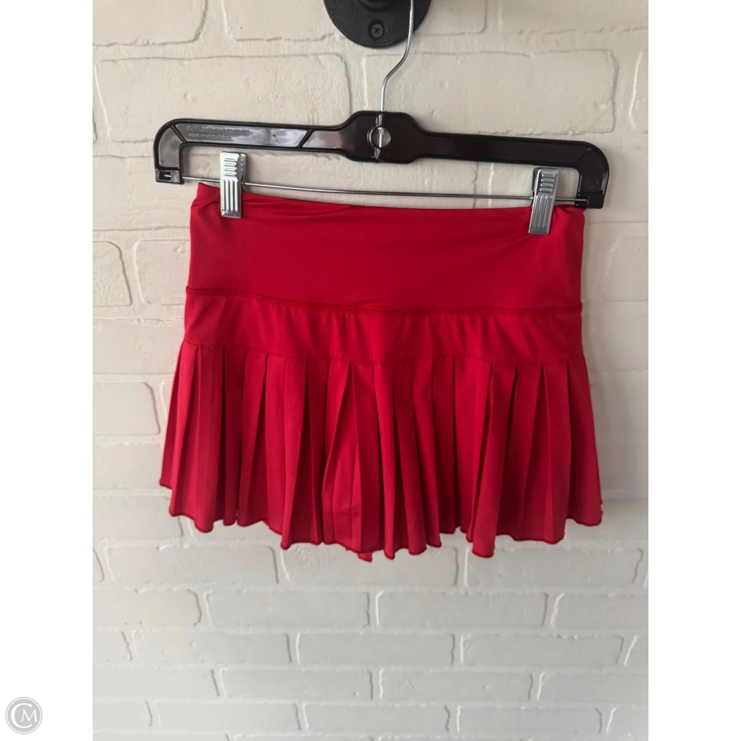 Athletic Skort By Clothes Mentor In Red, Size: 0
