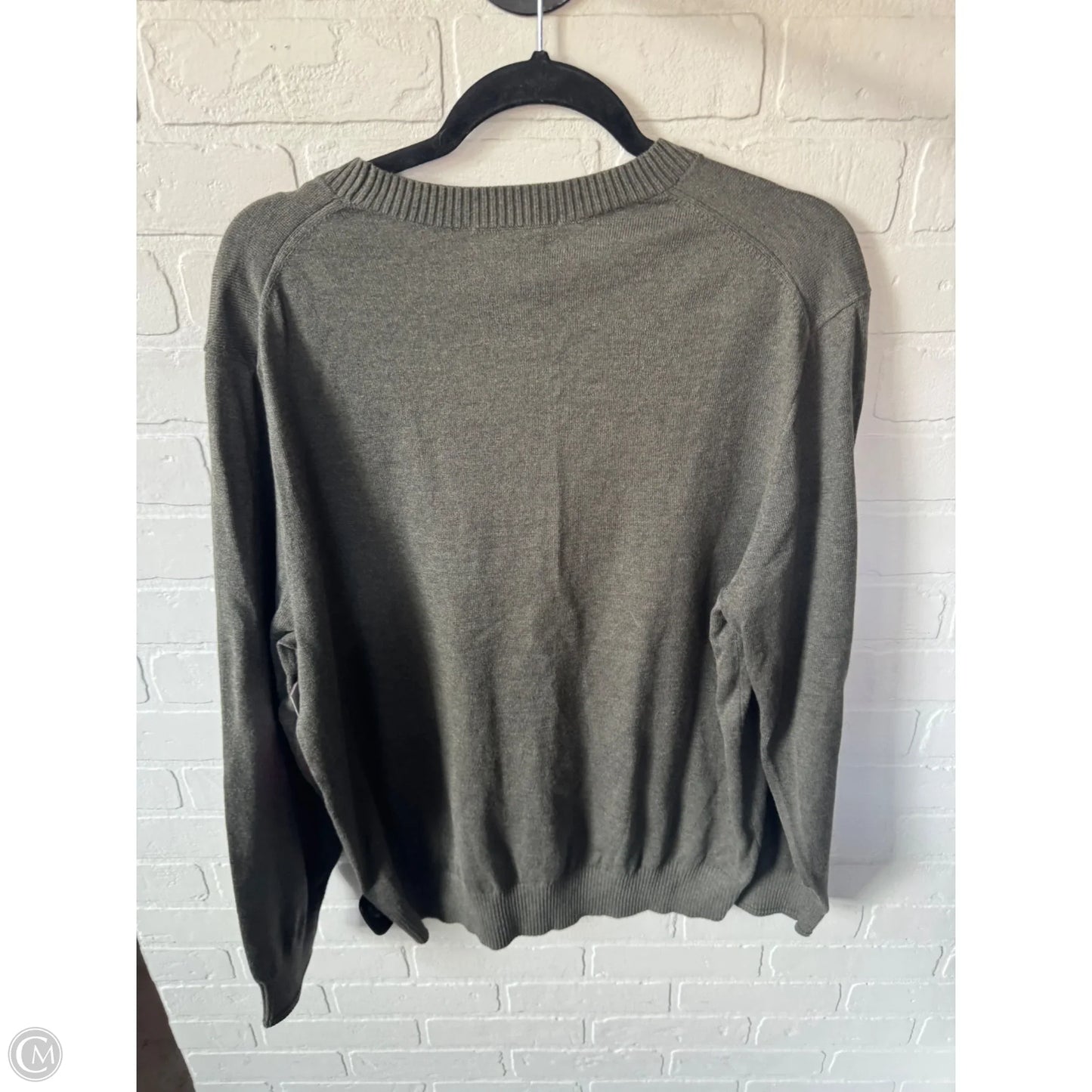 Sweater By Everlane In Green, Size: Xl