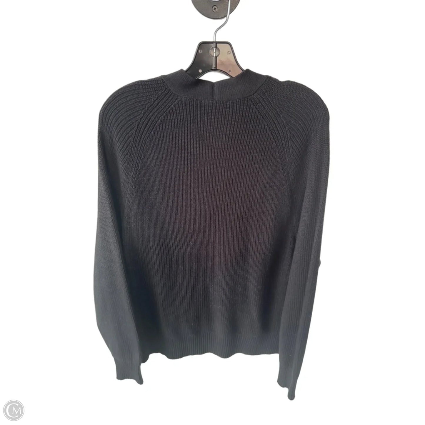 Sweater Cardigan By Belle By Kim Gravel In Black, Size: L