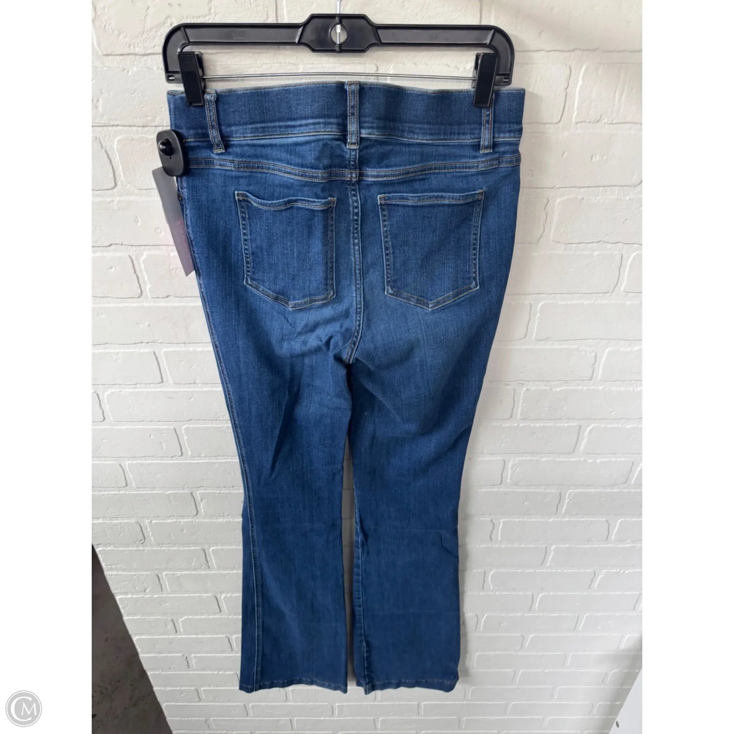 Jeans Boot Cut By Spanx In Blue Denim, Size: 8