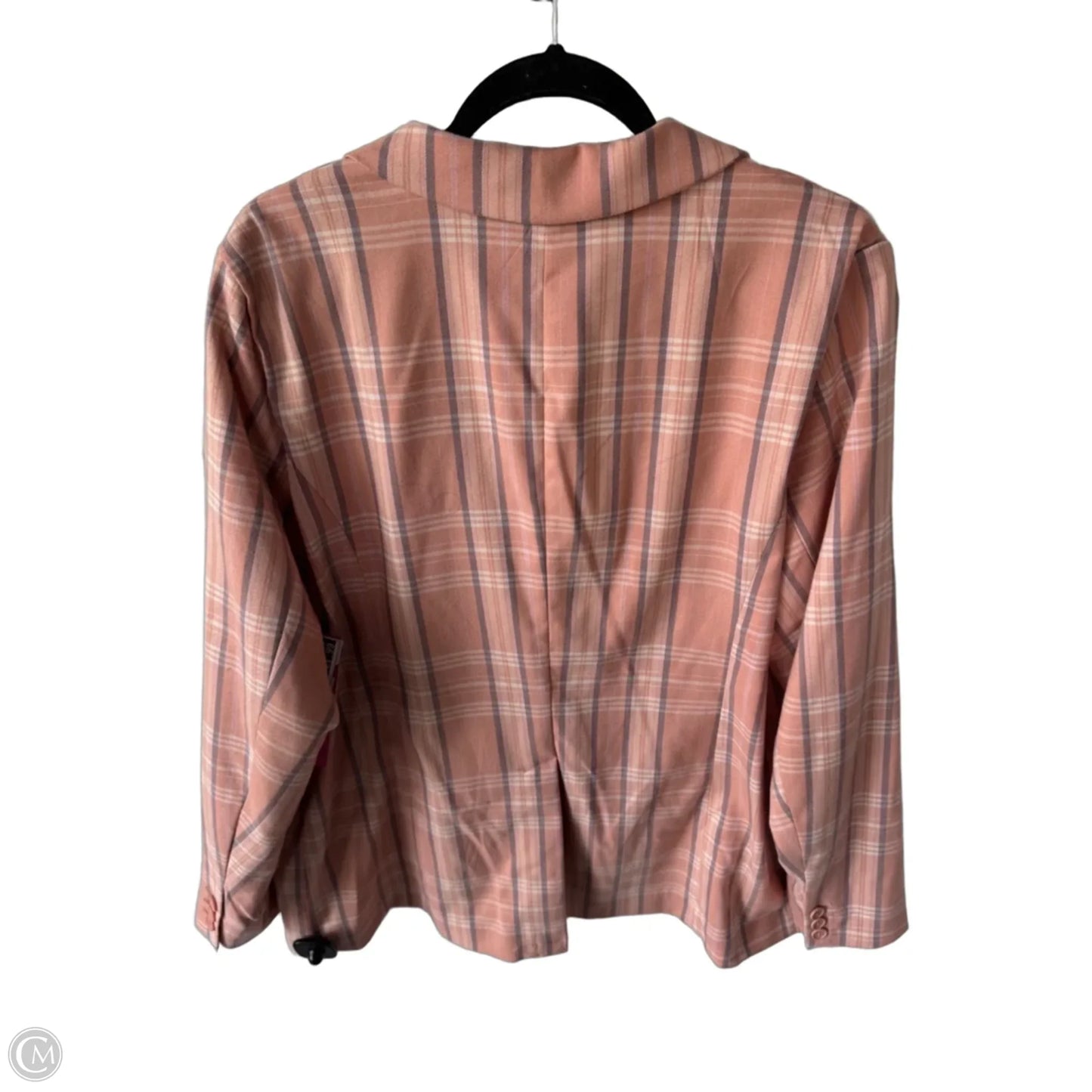Blazer By Lc Lauren Conrad In Peach, Size: Xxl