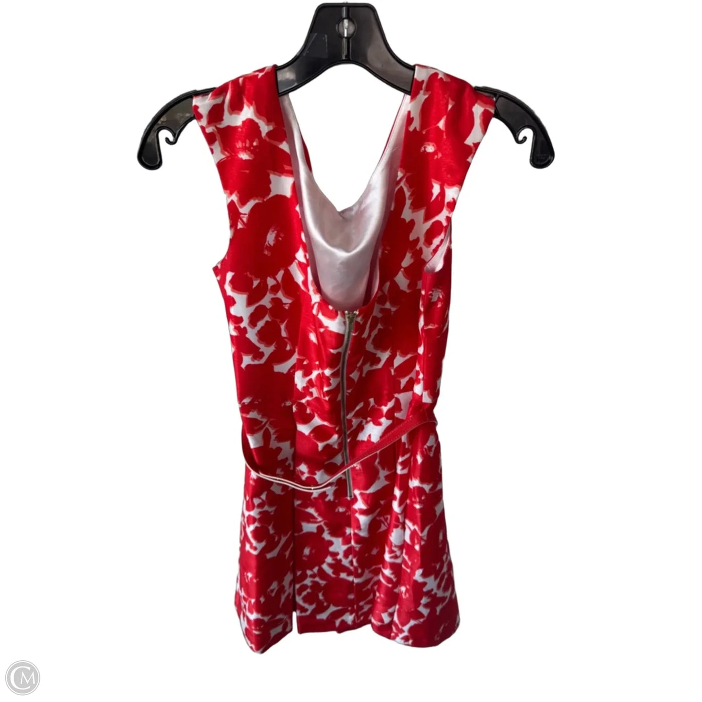 Dress Party Short By Dannyandnicole In Red & White, Size: S