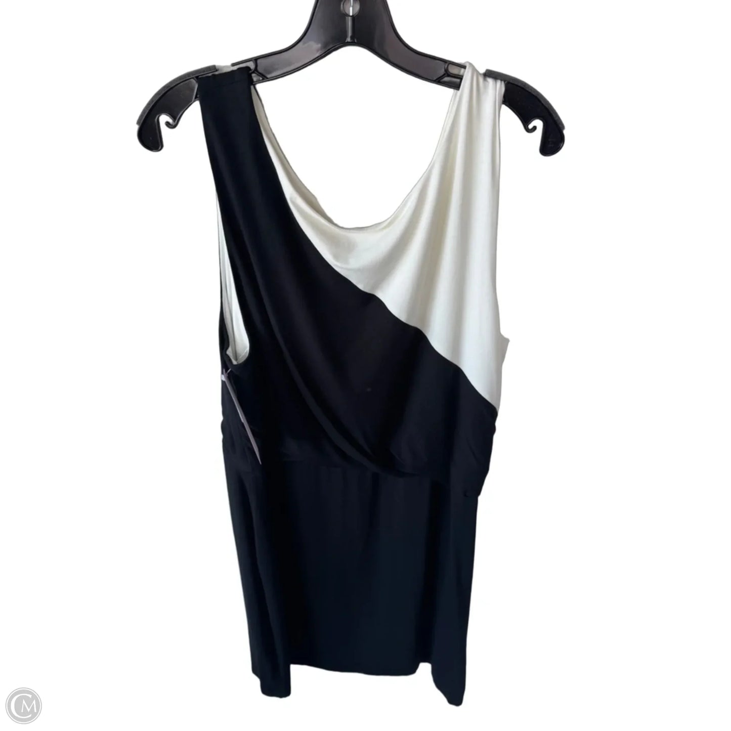 Dress Work By Ann Taylor In Black & White, Size: Xl
