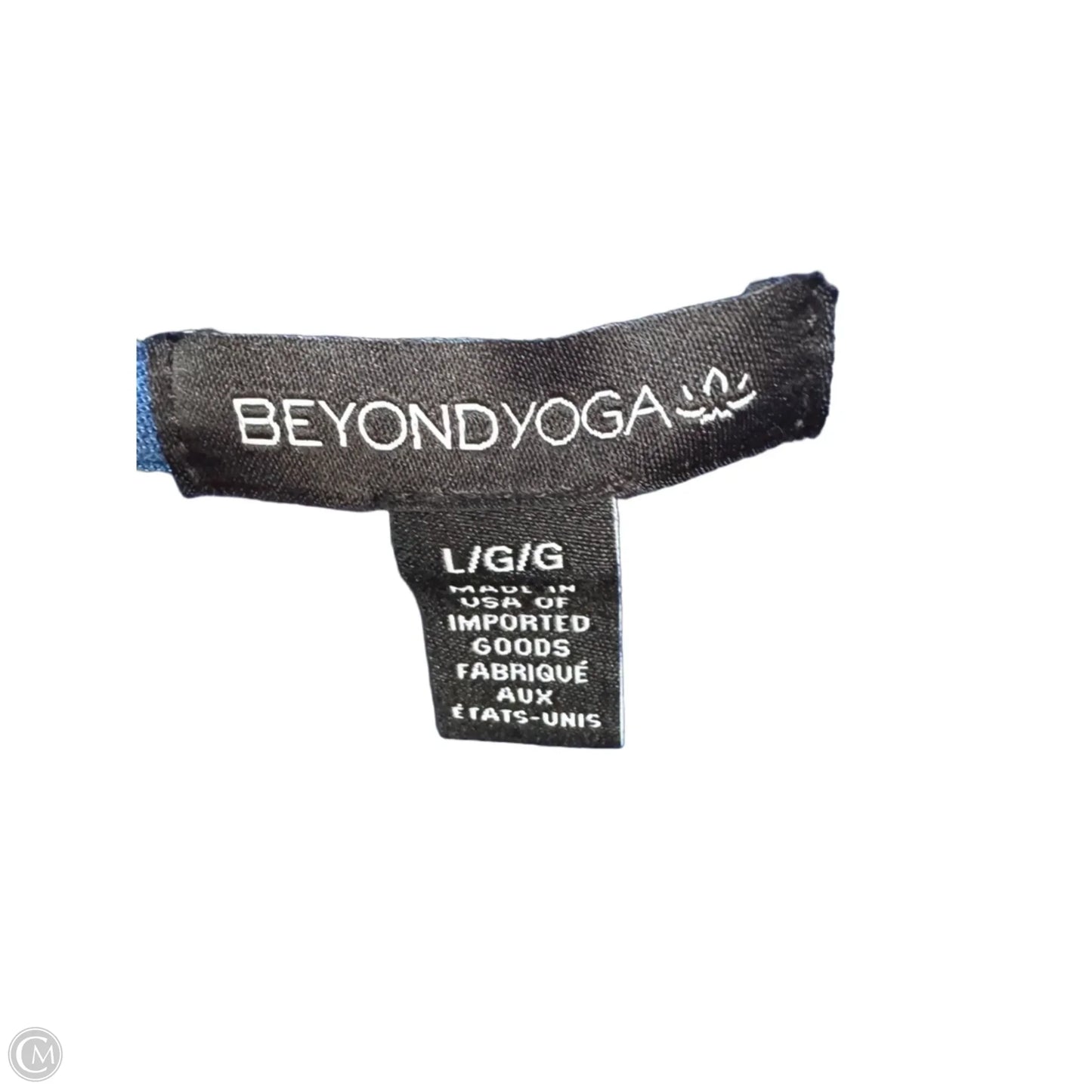 Athletic Fleece By Beyond Yoga In Blue, Size: L