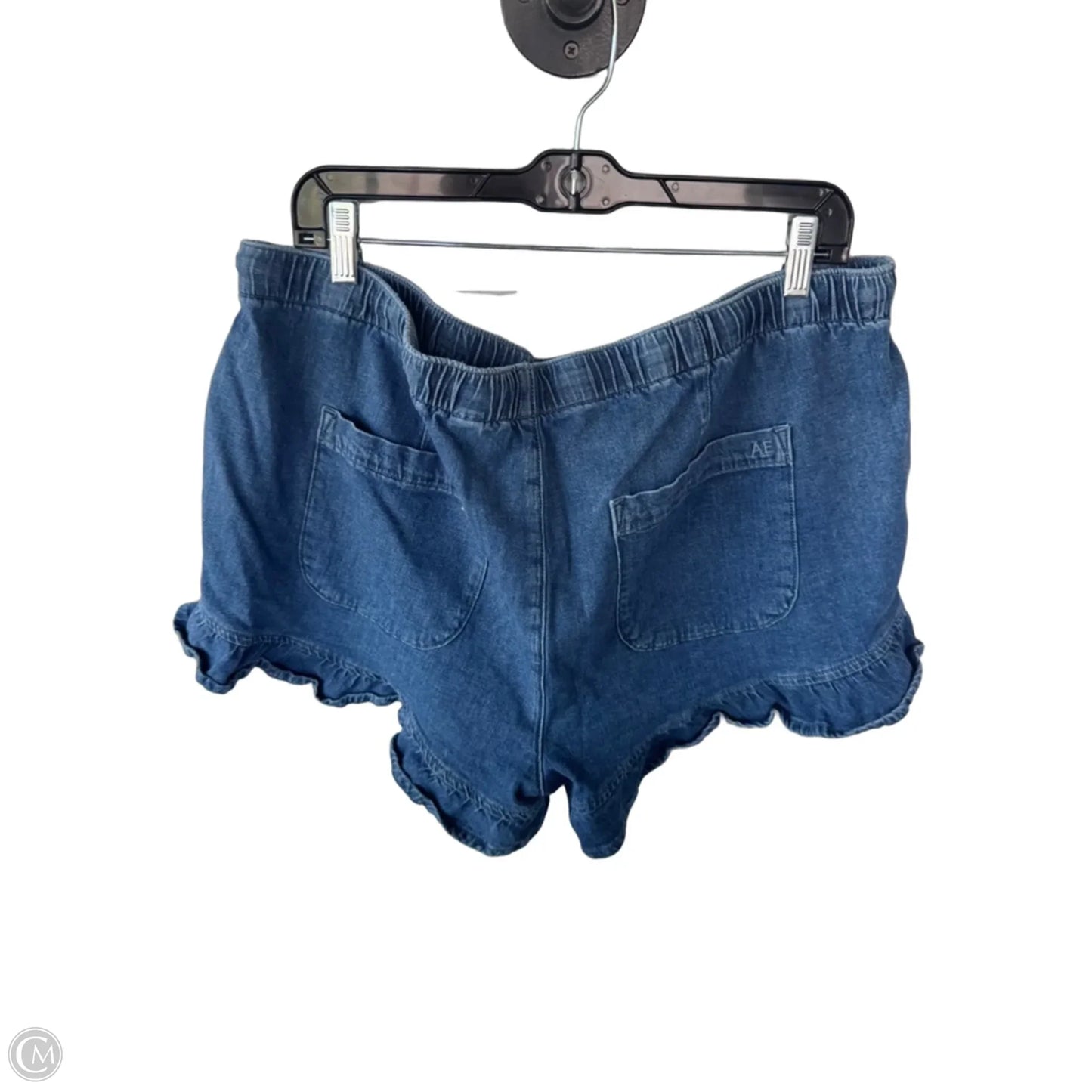 Shorts By American Eagle In Blue Denim, Size: 16