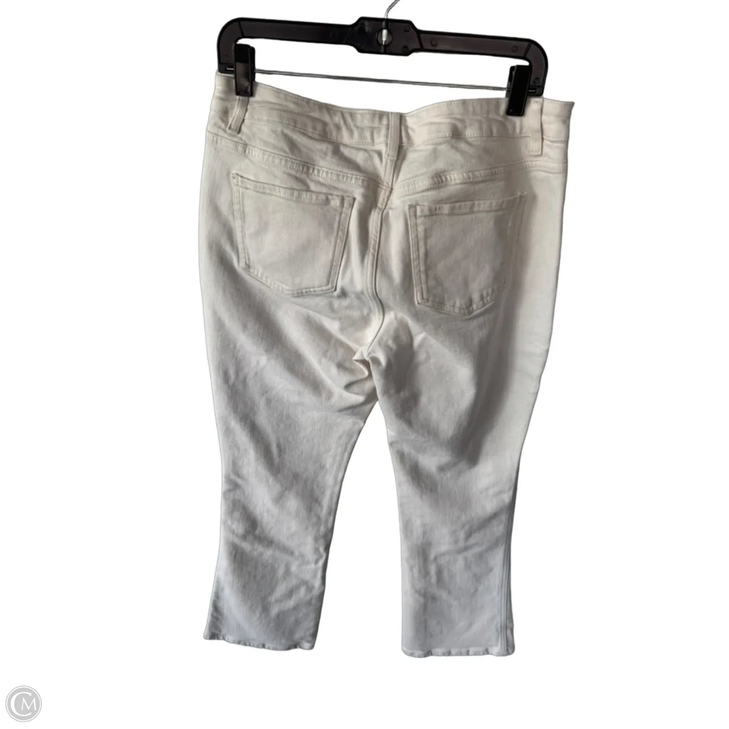 Jeans Boot Cut By J. Jill In Cream Denim, Size: 12