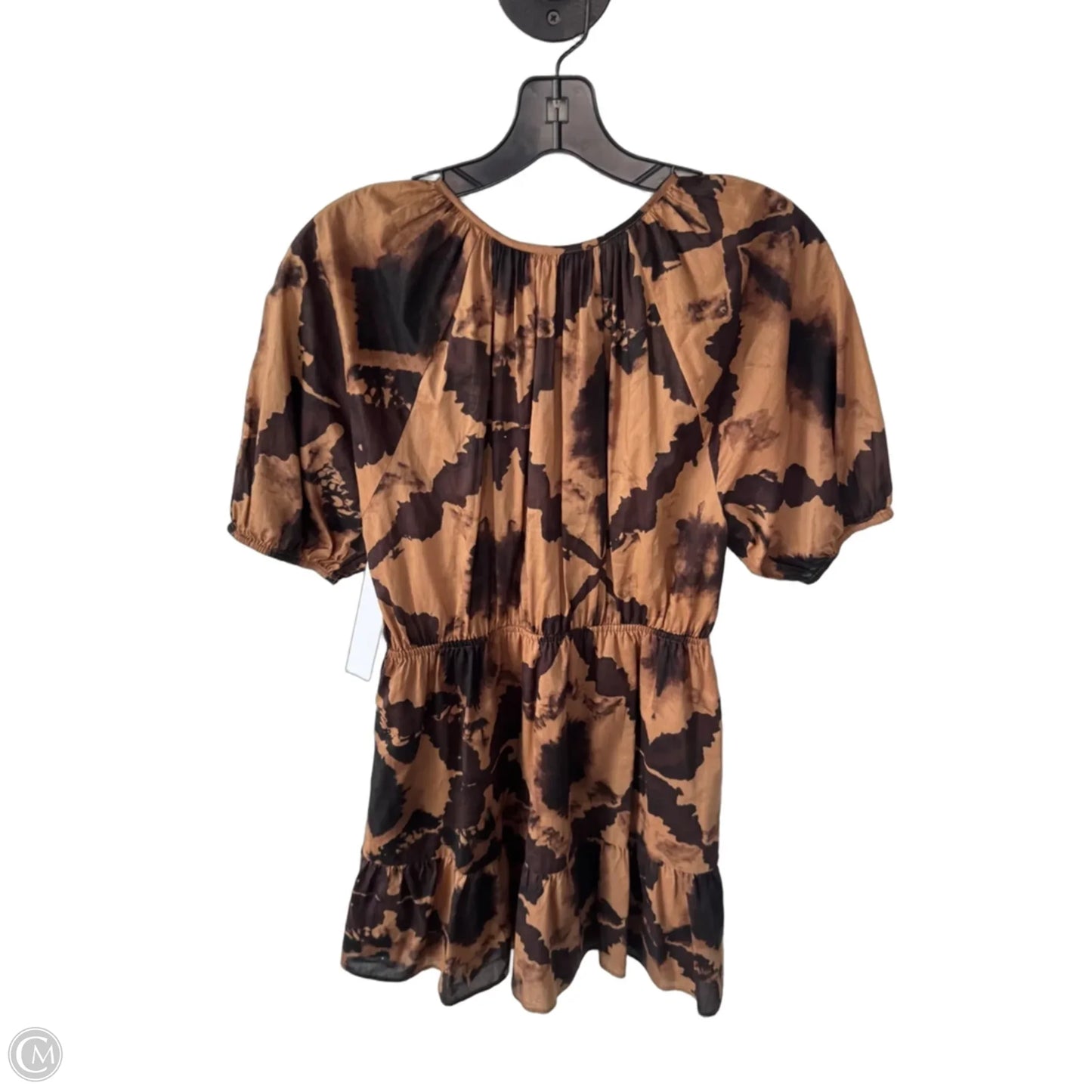 Dress Casual Short By Rails In Brown & Tan, Size: Xs