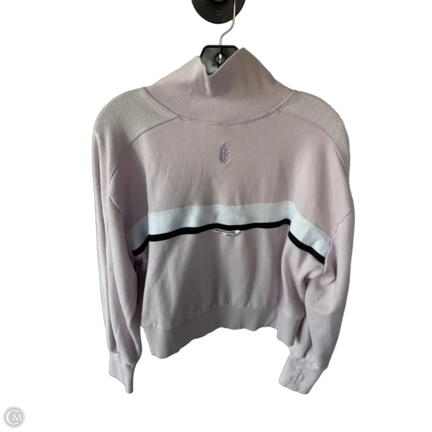 Sweatshirt Collar By Free People In Purple, Size: Xs