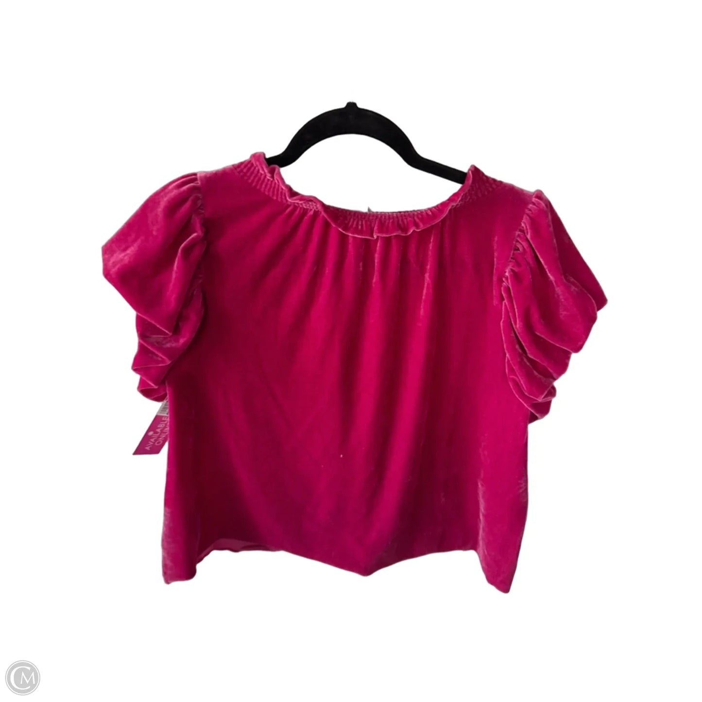 Top Short Sleeve By Free People In Pink, Size: Xs